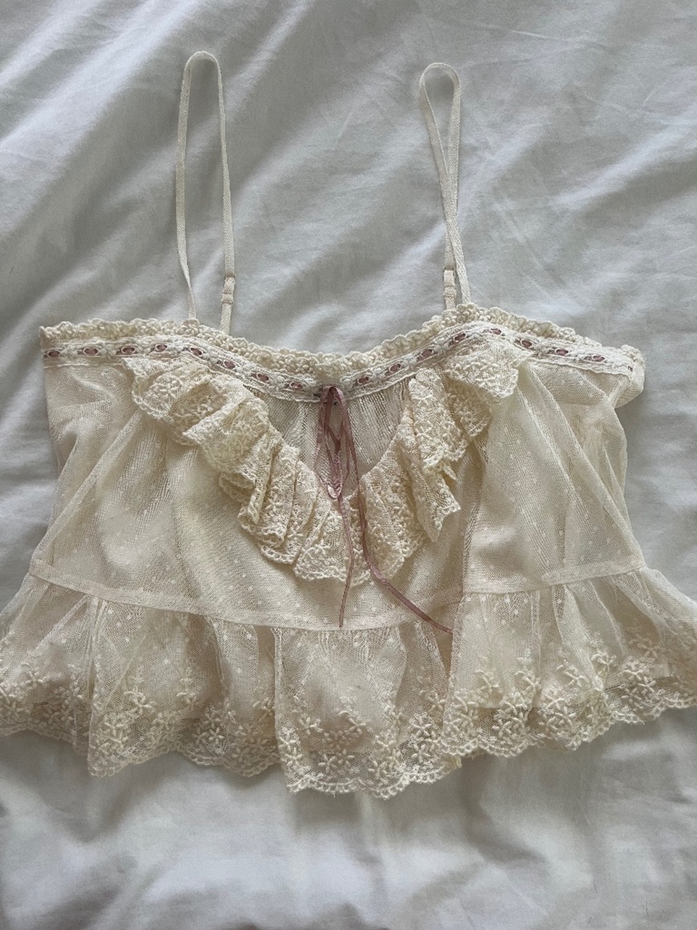 Lacy cami top